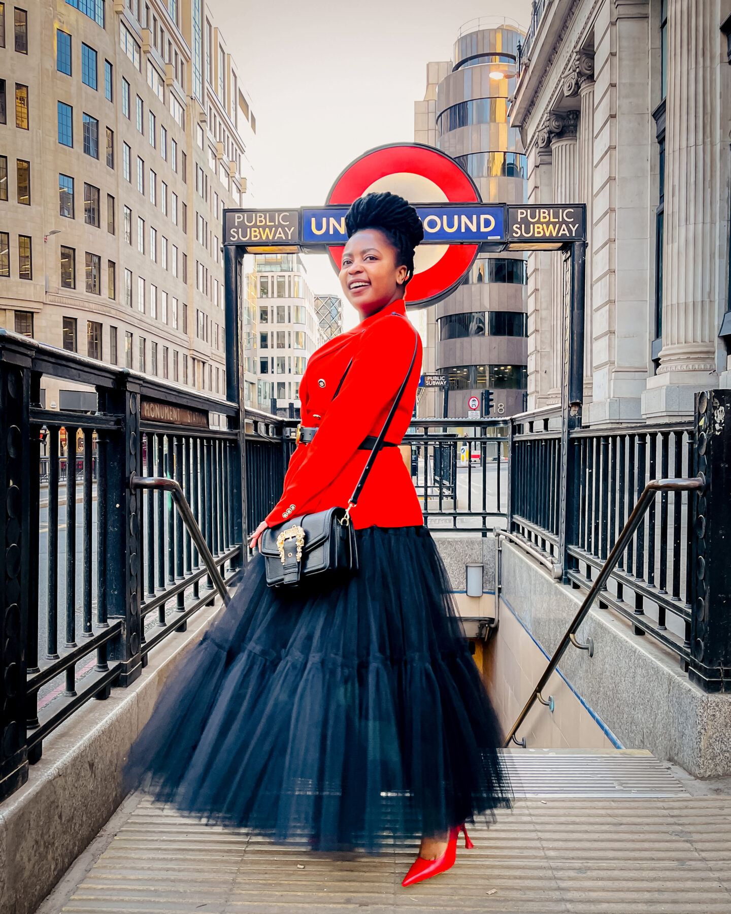 Tutu/Tulle skirt and a blazer outfit